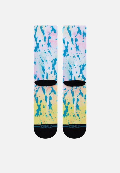 Stance Socks - Shoe is off socks - multi