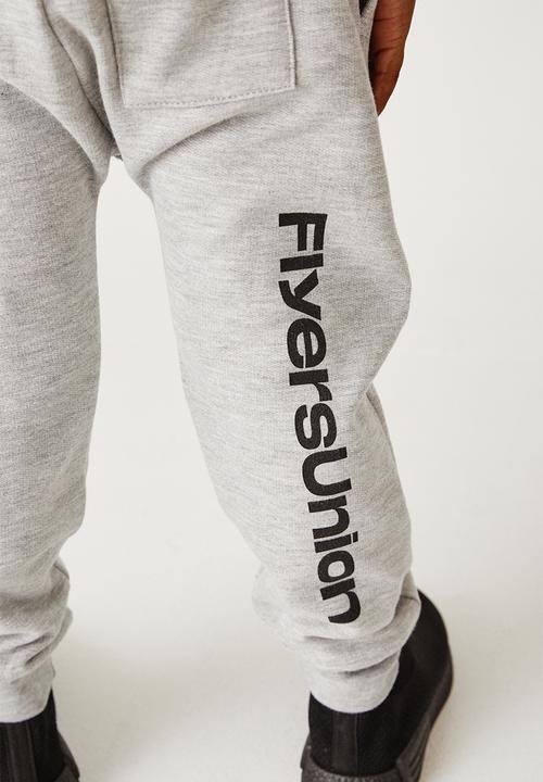Flyersunion - Brushed jogger - grey 
