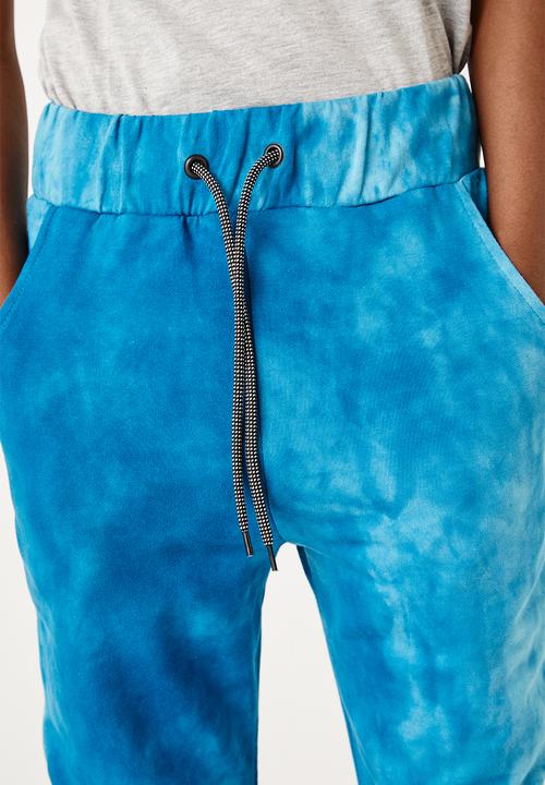 Flyersunion - Ub fleece spectra-dye jogger - teal