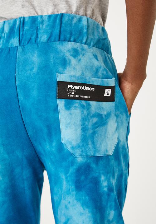 Flyersunion - Ub fleece spectra-dye jogger - teal
