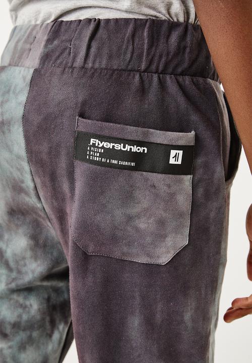 Flyersunion - Ub fleece spectra-dye jogger - charcoal