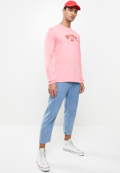 Billabong  - New arch long sleeve tee - pink