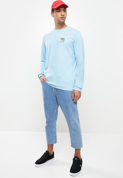Billabong  - Eyesolation arch long sleeve tee - light blue