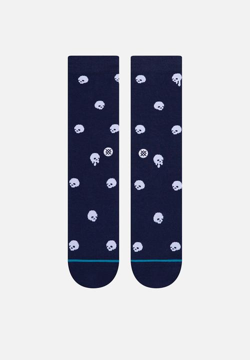 Stance Socks - Skully socks - navy