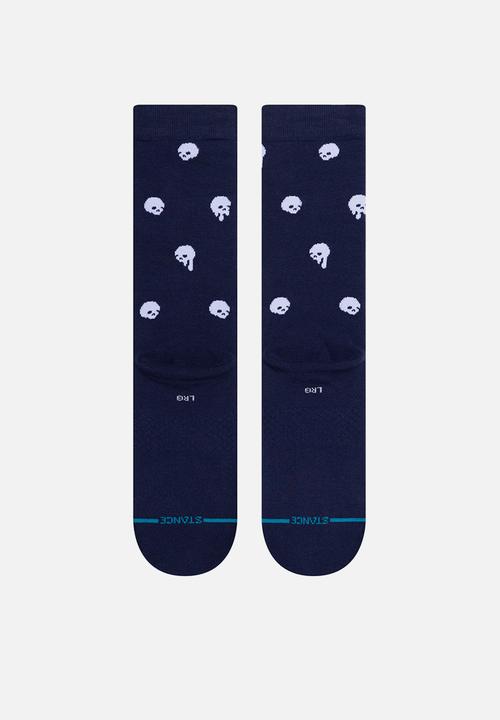 Stance Socks - Skully socks - navy