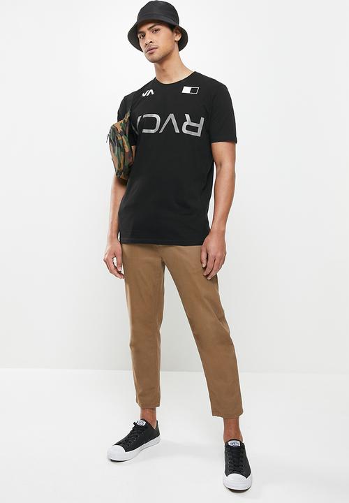 RVCA - Big rvca banner short sleeve tee - black
