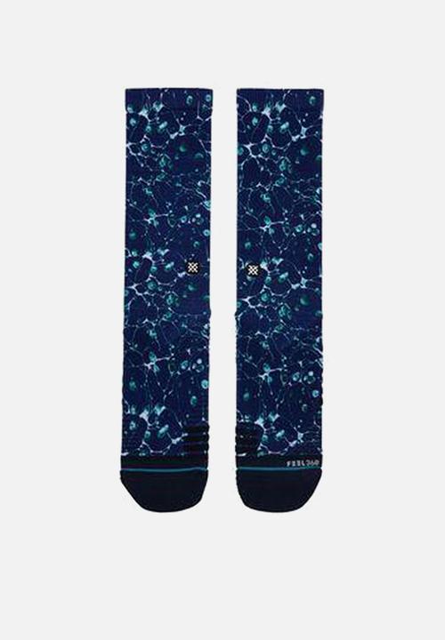 Stance Socks - Intricate crew socks - cobalt