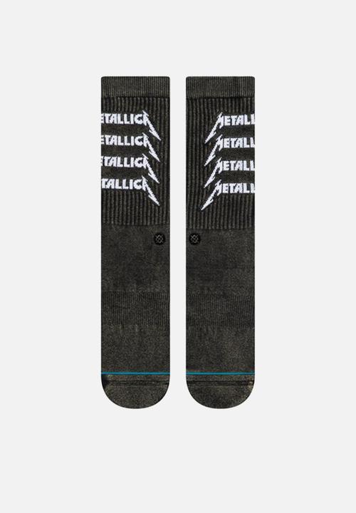 Stance Socks - Metallica stack socks - black