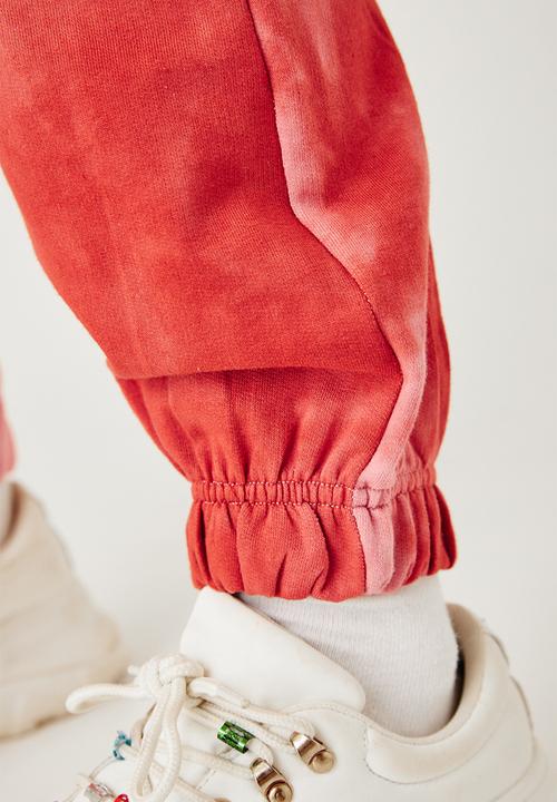 Flyersunion - Ub fleece spectra-dye jogger - blush