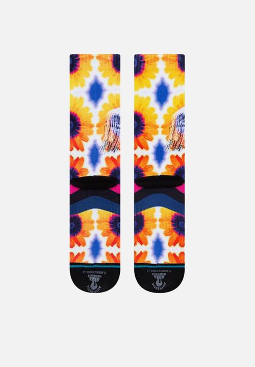 Stance Socks - Jimi sunflowers socks - multi