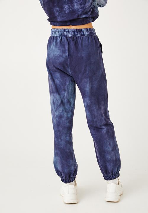 Flyersunion - Ub fleece spectra-dye jogger - navy