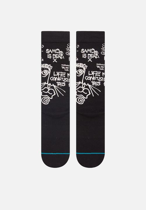 Stance Socks - Samo is dead socks - black