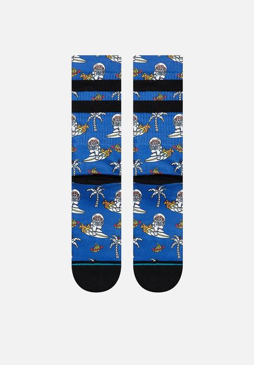 Stance Socks - Space monkey socks - blue