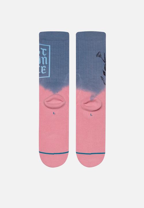 Stance Socks - Goodbye socks - pink & blue