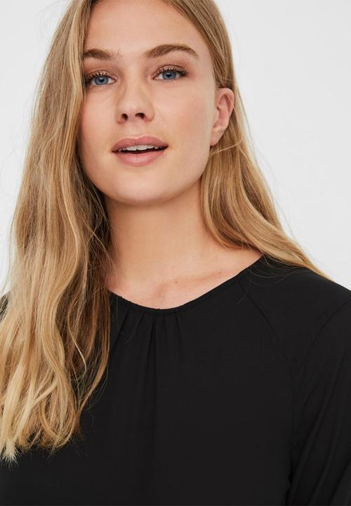Vero Moda - Poel long sleeve top - black