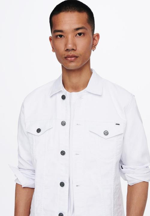 Only & Sons - Onscoin life trucker white pk 9216 - white