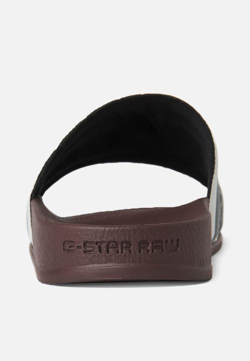 G-STAR - Cart slide - dark plum/light building