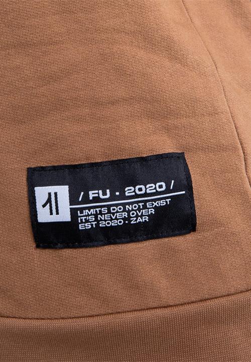 Flyersunion - Brushed fleece crew - tan