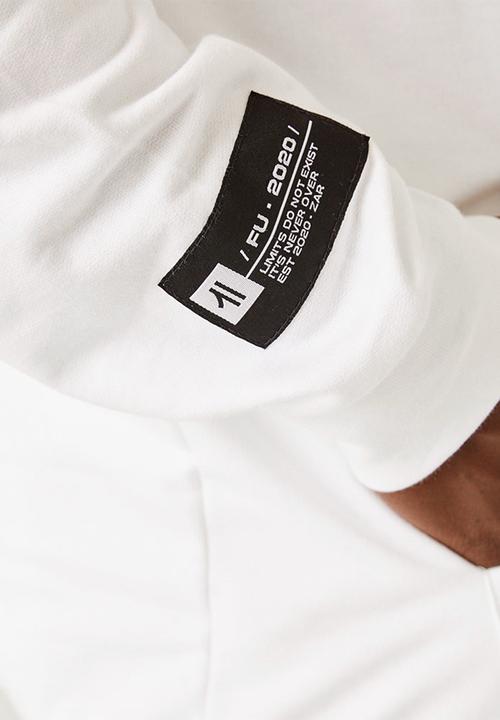 Flyersunion - Brushed fleece hoodie - white