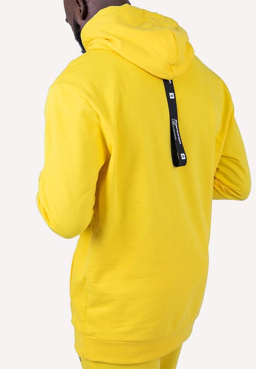 Flyersunion - Brushed fleece hoodie - yellow