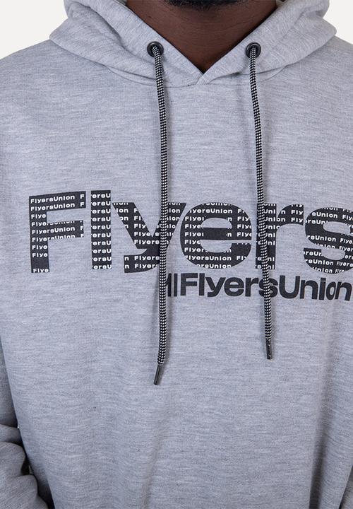 Flyersunion - Brushed fleece hoodie - grey