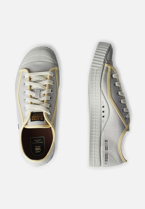 G-STAR - Rovulc silver coat low - white