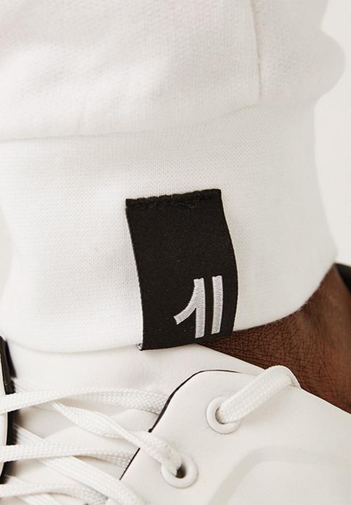 Flyersunion - Brushed fleece jogger - white
