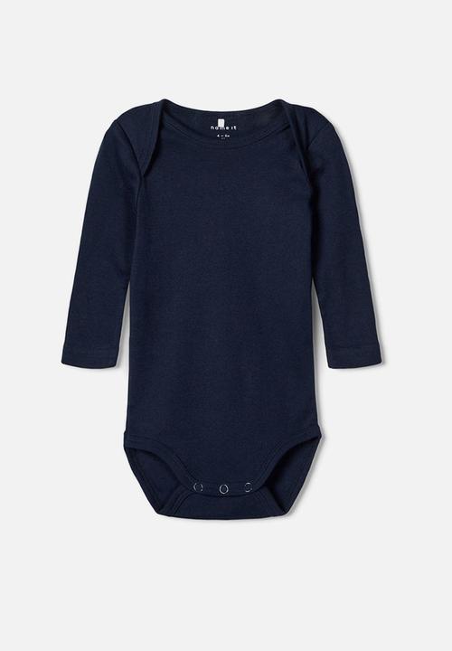 Name It - 3 Pack bodysuits - navy & white 