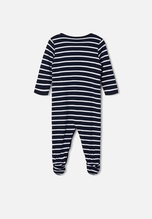 Name It - 2 Pack nightsuits - navy & white 