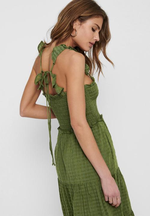 ONLY - Pellea life strap dress - capulet olive