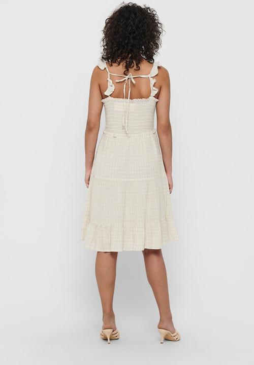ONLY - Pellea life strap dress - pumice stone