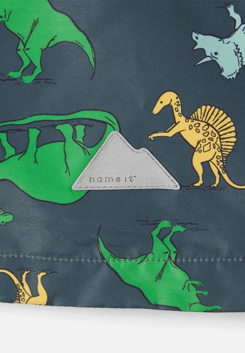 Name It - Max dino print jacket - navy