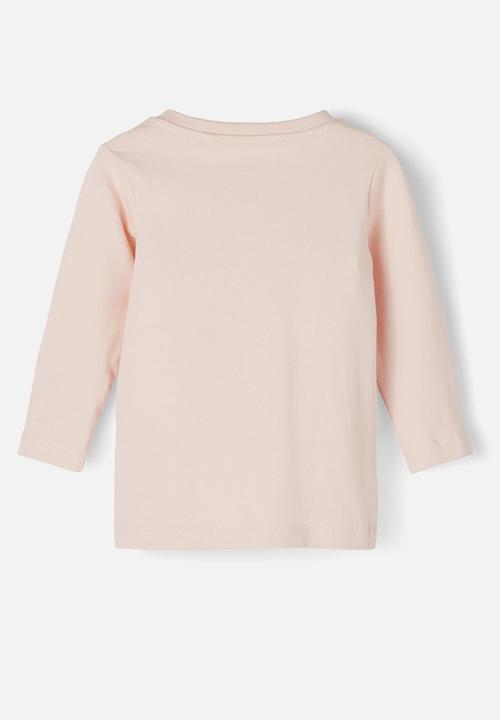 Name It - Tika long sleeve top - peach whip