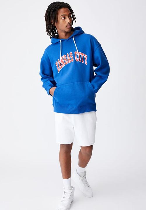 Factorie - Elite oversized hoodie - blue