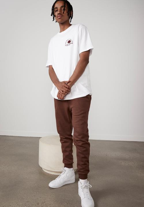 Factorie - Basic track pant - brown
