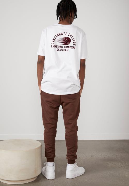 Factorie - Basic track pant - brown