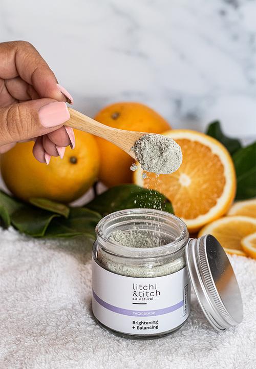 litchi&titch - Brightening & Balancing Face Mask