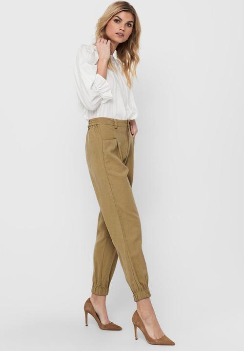ONLY - Lemery mid smock pant - neutral 