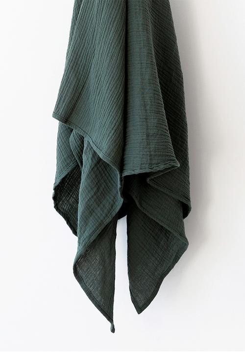Phlo Studio - Muslin swaddle blanket - sage