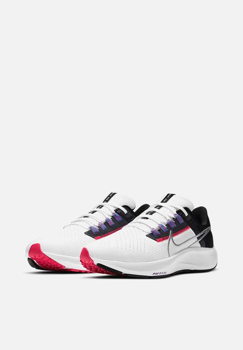 Nike - Air zoom pegasus 38 - white/metallic silver-black