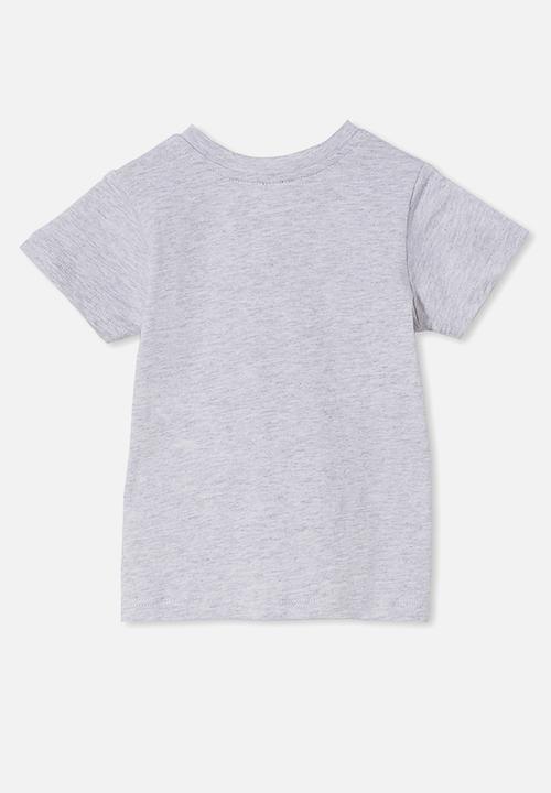 Cotton On - Jamie short sleeve tee - grey