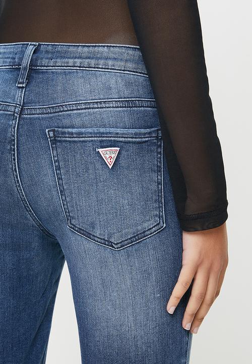 GUESS - Ripped fashion sexy curve - blue