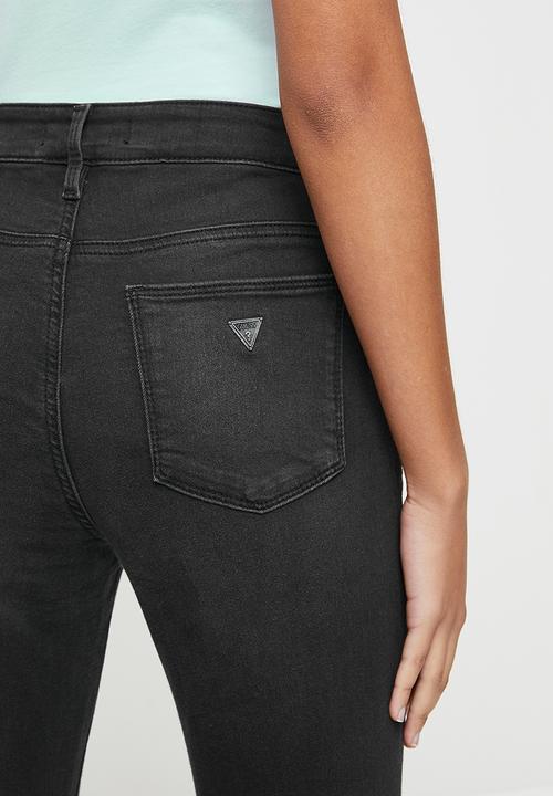 GUESS - Dark wash skinny jean - black 
