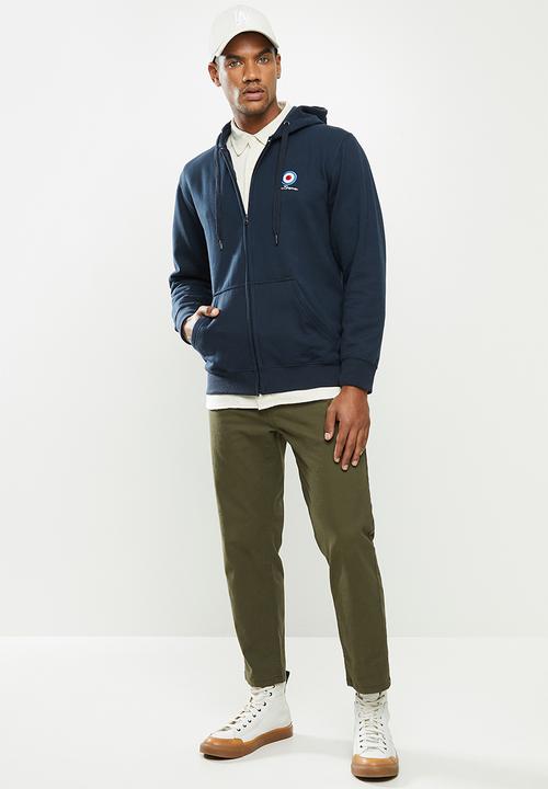 Ben Sherman - Tar zip sweat top - navy