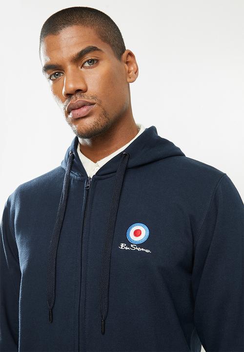Ben Sherman - Tar zip sweat top - navy