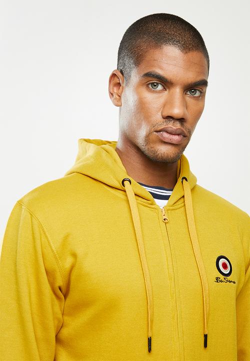Ben Sherman - Tar zip sweat - yellow