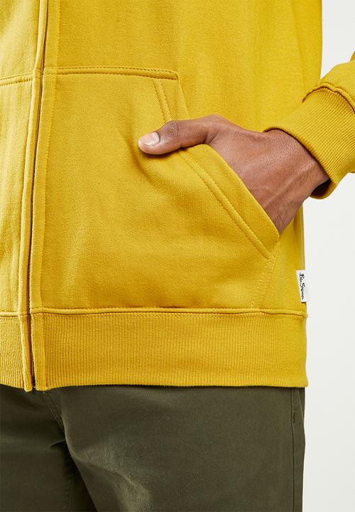 Ben Sherman - Tar zip sweat - yellow