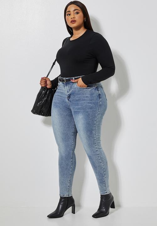 Superbalist - 2 Pack crew neck bodysuits - white & black