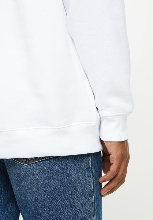 Factorie - Elite oversized crew - white