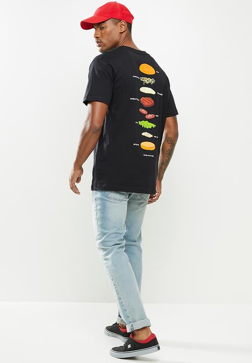 DC - Dc x bb burger of the day hss short sleeve tee - black